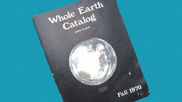 Hippy Internet – The Whole Earth Cataloge
