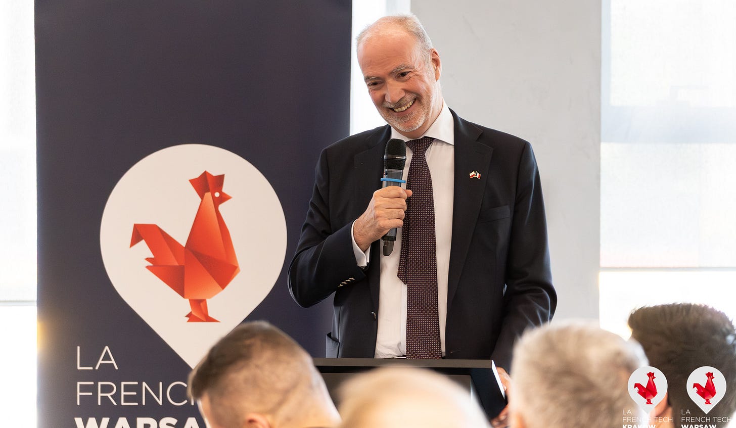 His Excellency Ambassador H.E.M Étienne de Poncins