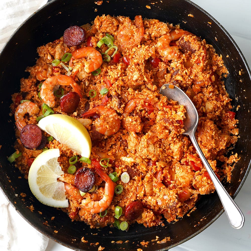 Spanish cauliflower rice