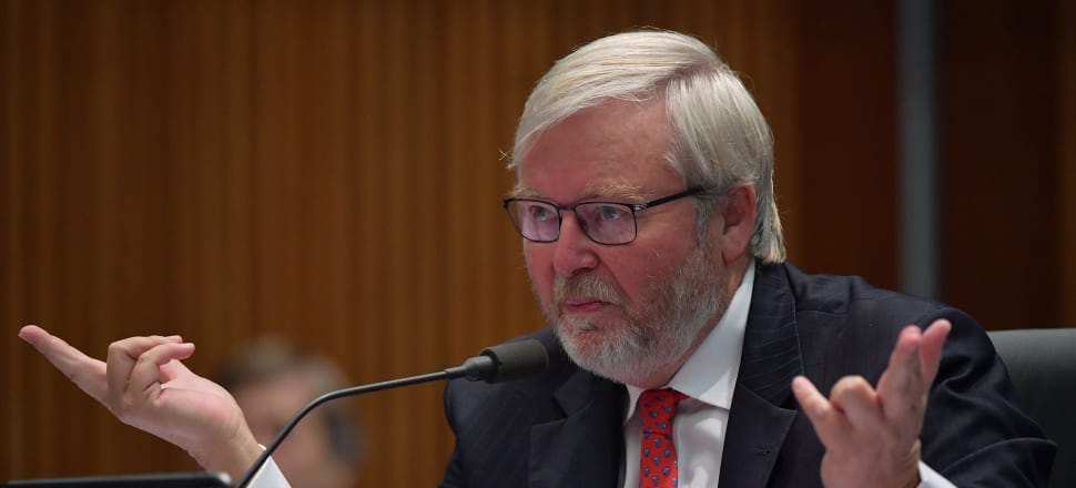Former Australian prime minister and China specialist Kevin Rudd. Photo: Getty Images