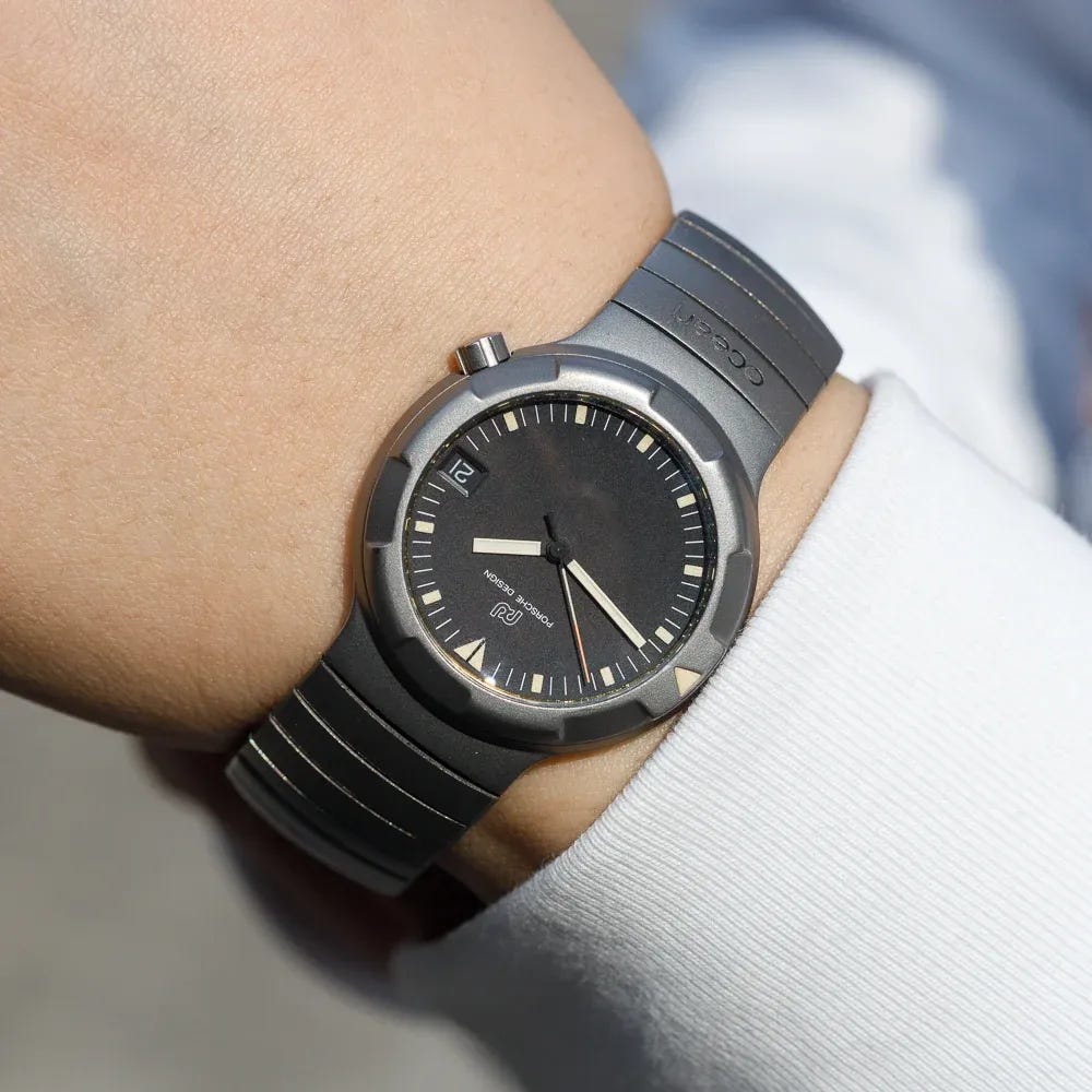 A titanium dive watch from 1982 is still the future.