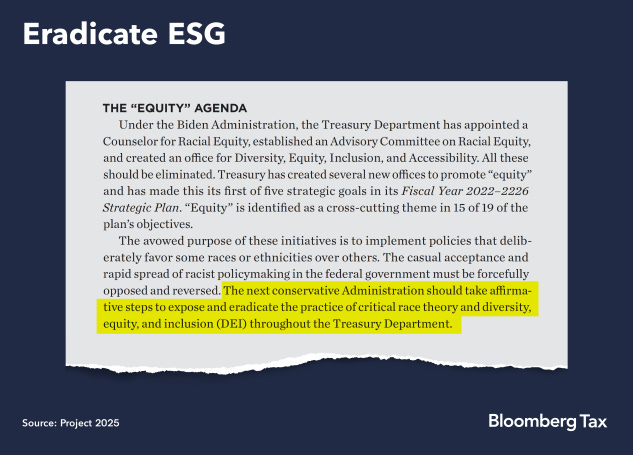 Project 2025's Threats to ESG Mount in Campaign's Home Stretch