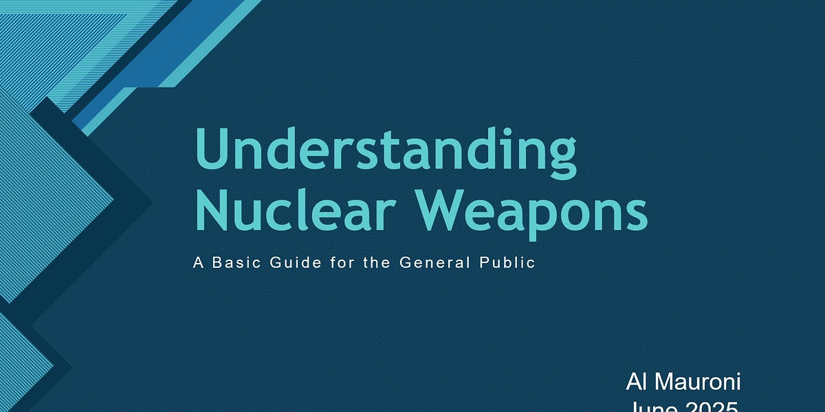 Understanding Nuclear Weapons - by Al Mauroni