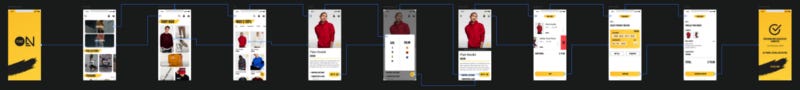 UI flow in Overflow screenshot. UI flow in Overflow screenshot.