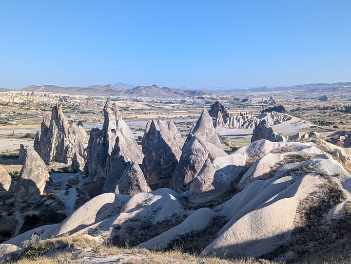 Exiting Zemi Valley and approaching Rose Valley