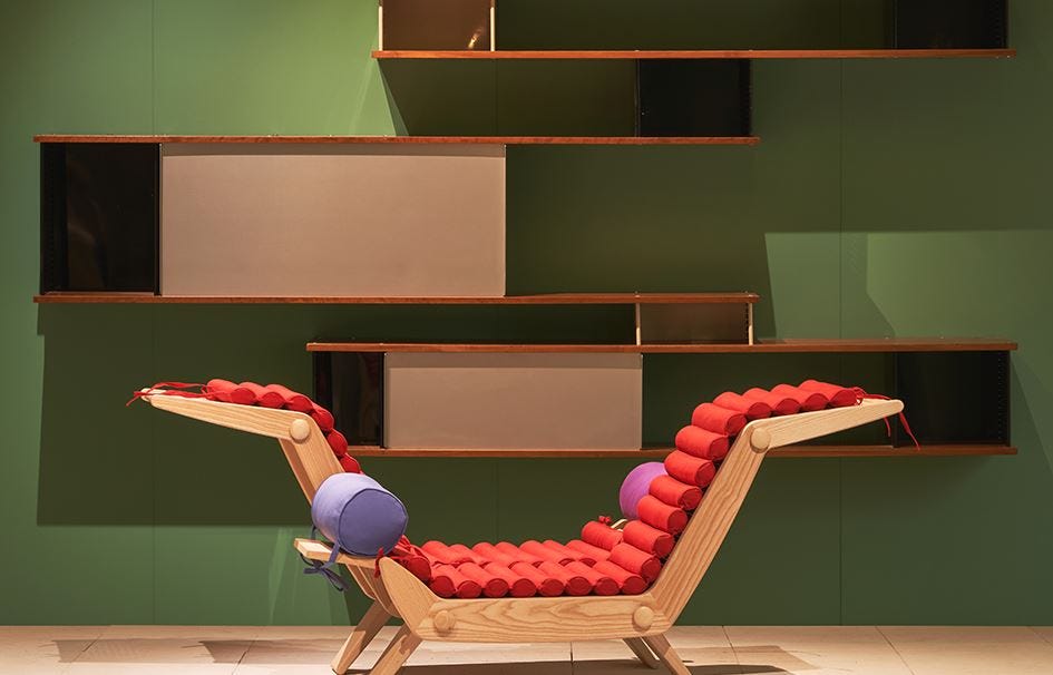 Sillón de lectura de Charlotte Perriand