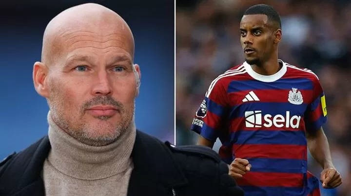 Arsenal great Freddie Ljungberg has Isak "hope" that features the Gunners|  All Football