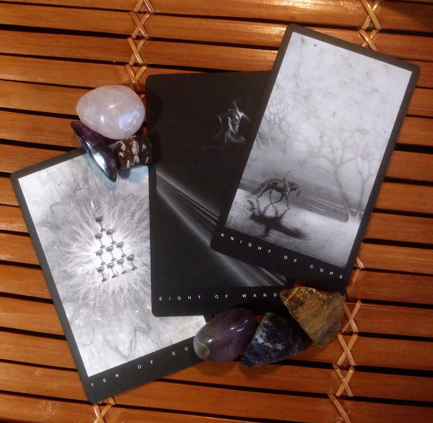 Multiple Black Tarot Cards Message from the Universe Multiple Black Tarot Cards Message from the Universe