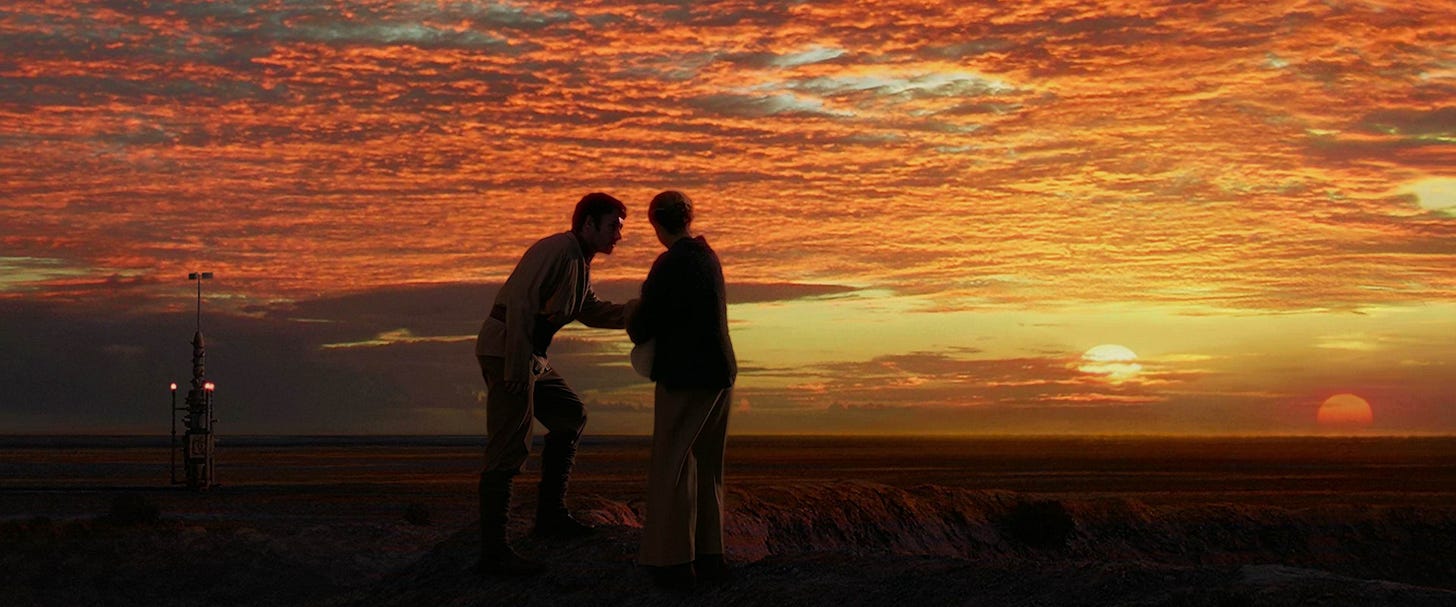 One Perfect Shot on X: "STAR WARS: REVENGE OF THE SITH (2005)  Cinematography by David Tattersall Directed by George Lucas No. 78 on our  #StarWars100 for #MayThe4th Read about how this film