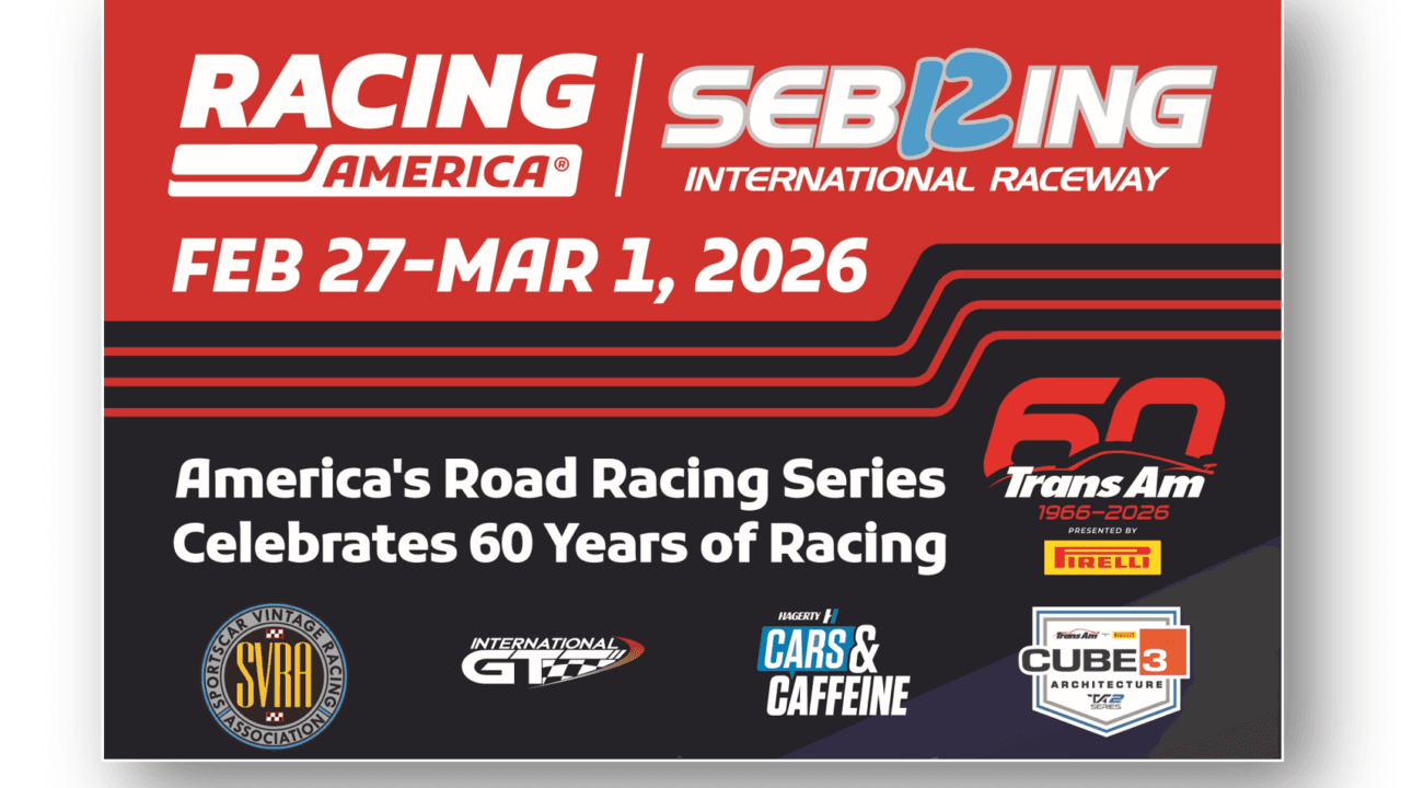 hero image for Trans Am, TA2, & SVRA at Sebring - Event Schedule and Information