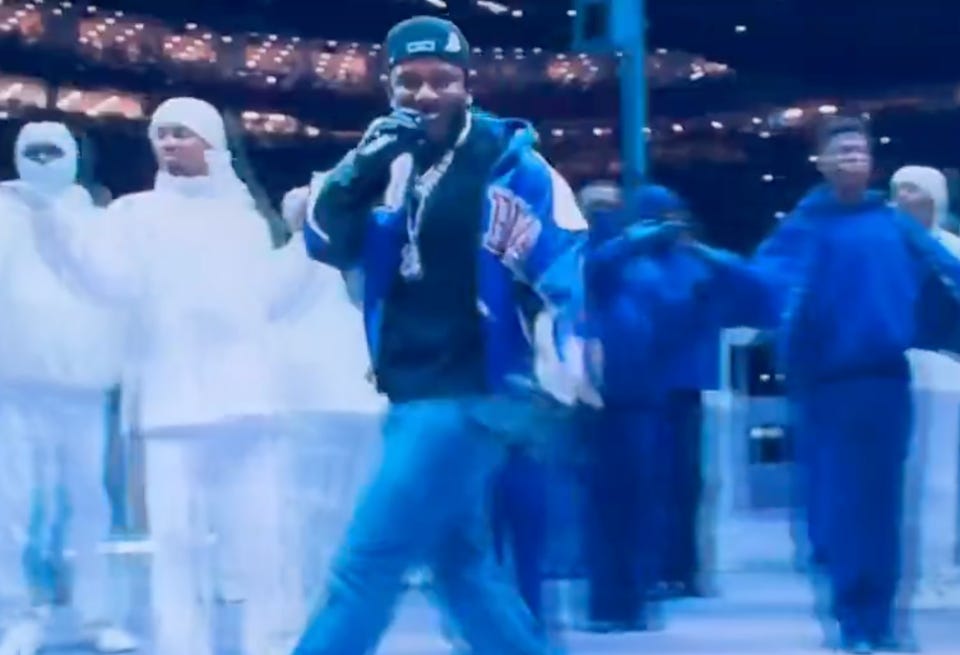 Kendrick Lamar Gets Memed For Smiling While Rapping Drake Line In “Not Like  Us” At Super Bowl