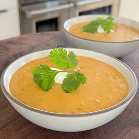 Thai Red Curry Lentil Soup