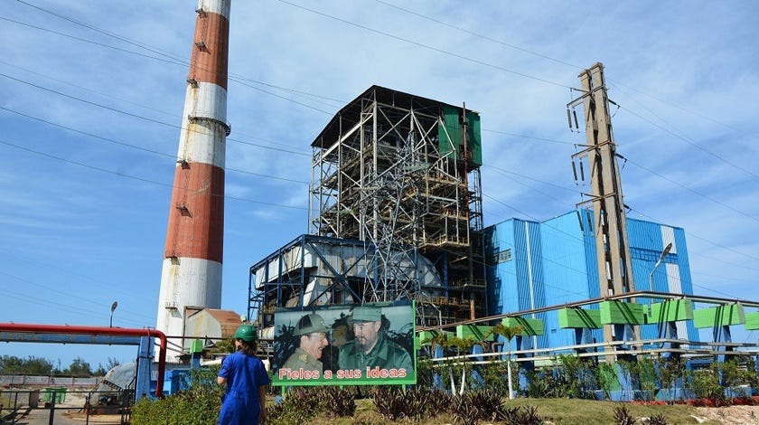 La termoeléctrica Antonio Guiteras, ubicada en Matanzas, es la más importante del país La termoeléctrica Antonio Guiteras, ubicada en Matanzas, es la más importante del país