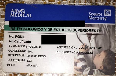 Screenshots of redacts examples of the exposed files, Image 1 shows a student card, Image 2 an insurance card and Image 3 a liability waver.