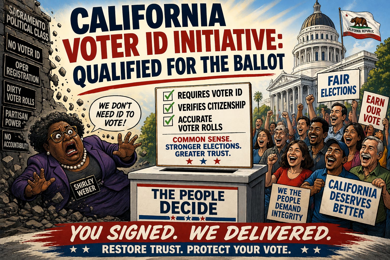 *Breaking News* California Voter ID Measure Qualifies For November Ballot