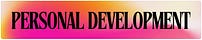 Personal Development