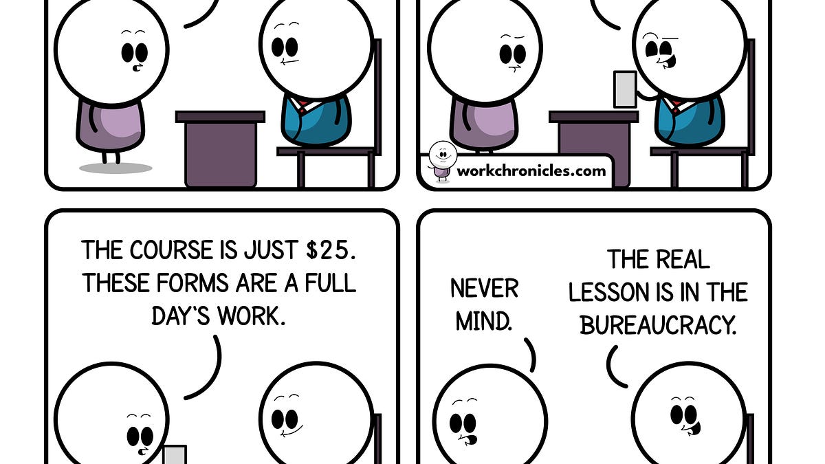 (comic) The Cost of Learning