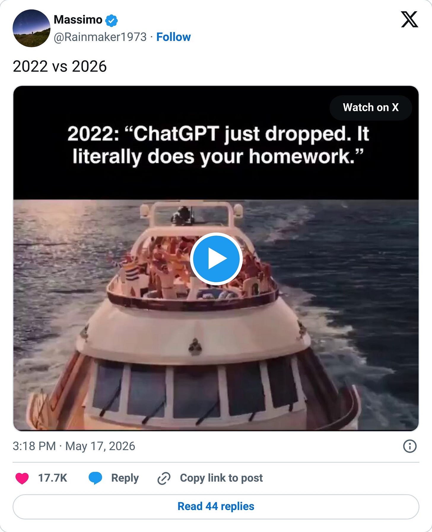 Tweet screenshot Tweet screenshot
