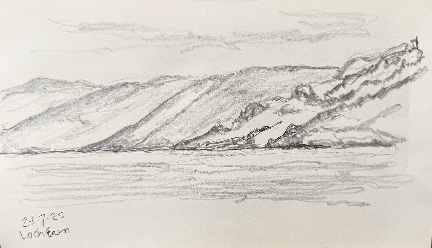 My interpretation, graphite HB