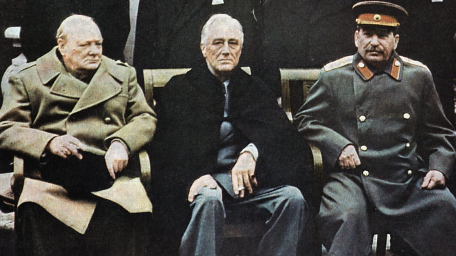 FDR, Churchill and Stalin: Inside Their Uneasy WWII Alliance | HISTORY FDR, Churchill and Stalin: Inside Their Uneasy WWII Alliance | HISTORY