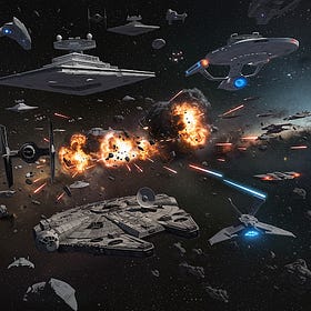 When Star Wars Meets Star Trek: