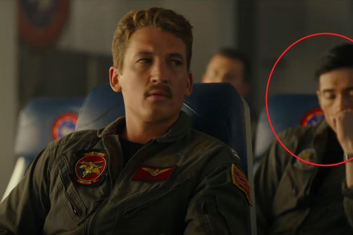 Manny Jacinto's Brief Screen Time in 'Top Gun: Maverick'