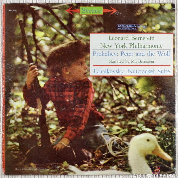 Leonard Bernstein, New York Philharmonic, Prokofiev, Tchaikovsky – Peter  And The Wolf / Nutcracker Suite (1960) Stereo