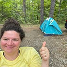 What I brought on a camping trip!