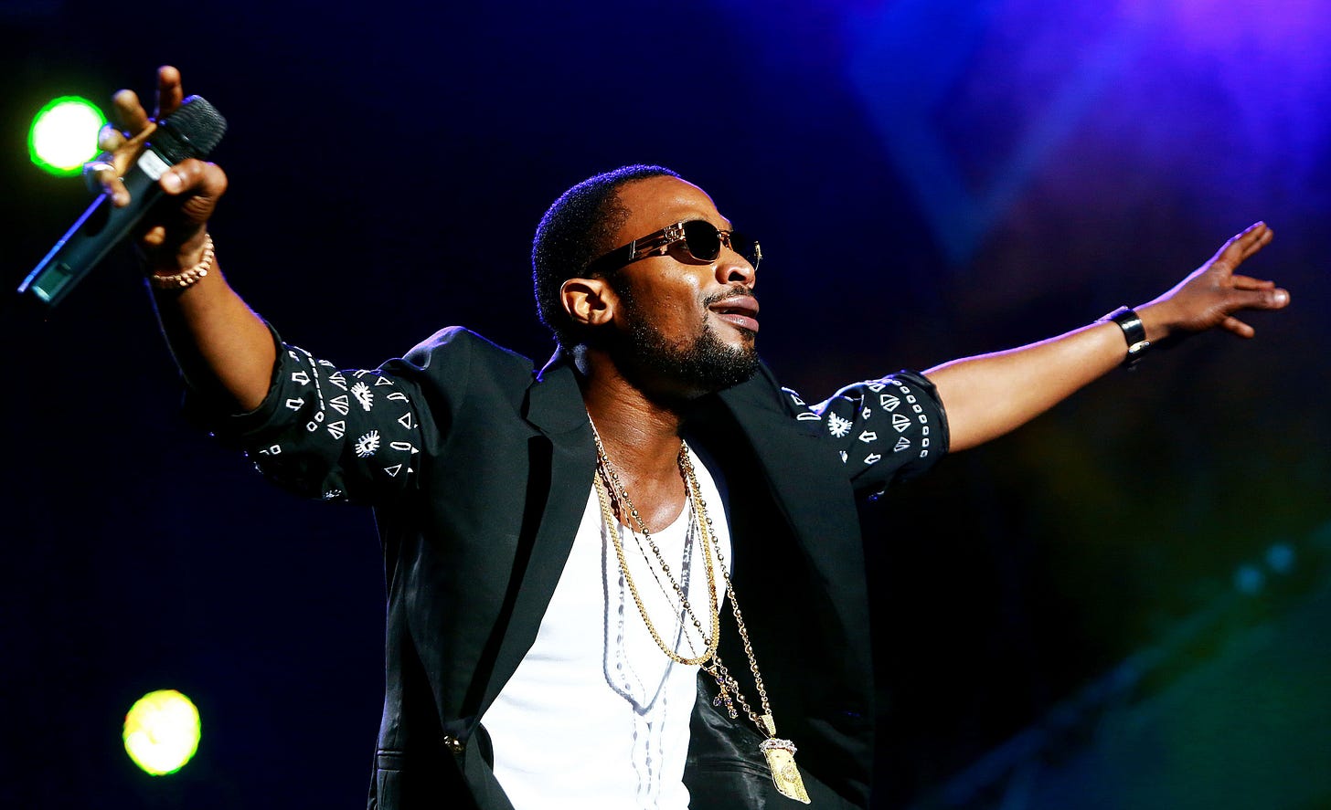 D'banj is popular for his compelling stagemanship
