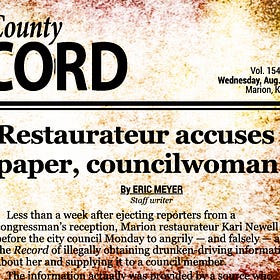 Kansas Cops Raid Newspaper Office To Avenge Drunk Lady, Alleged Sex Pest Police Chief