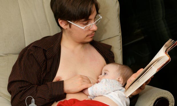 Breastfeeding as a trans dad: 'A baby doesn't know what your pronouns are' | Transgender | The Guardian Breastfeeding as a trans dad: 'A baby doesn't know what your pronouns are' | Transgender | The Guardian