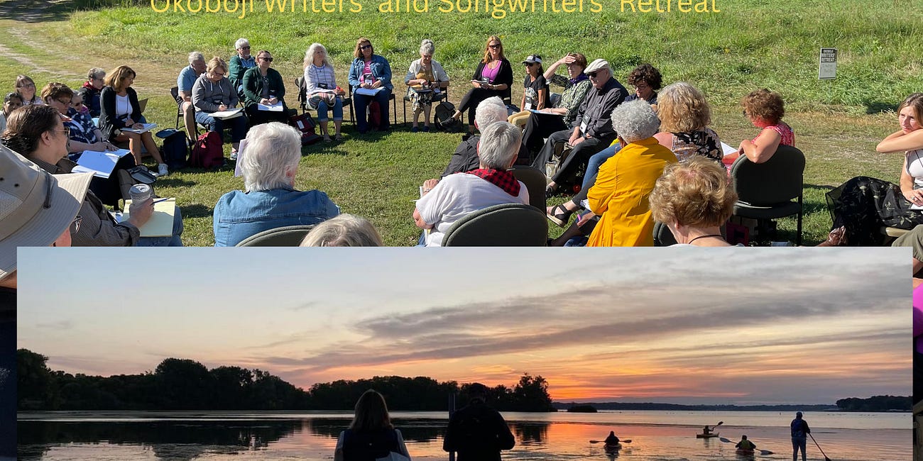 Look Who's Coming to the Okoboji Writers' and Songwriters' Retreat