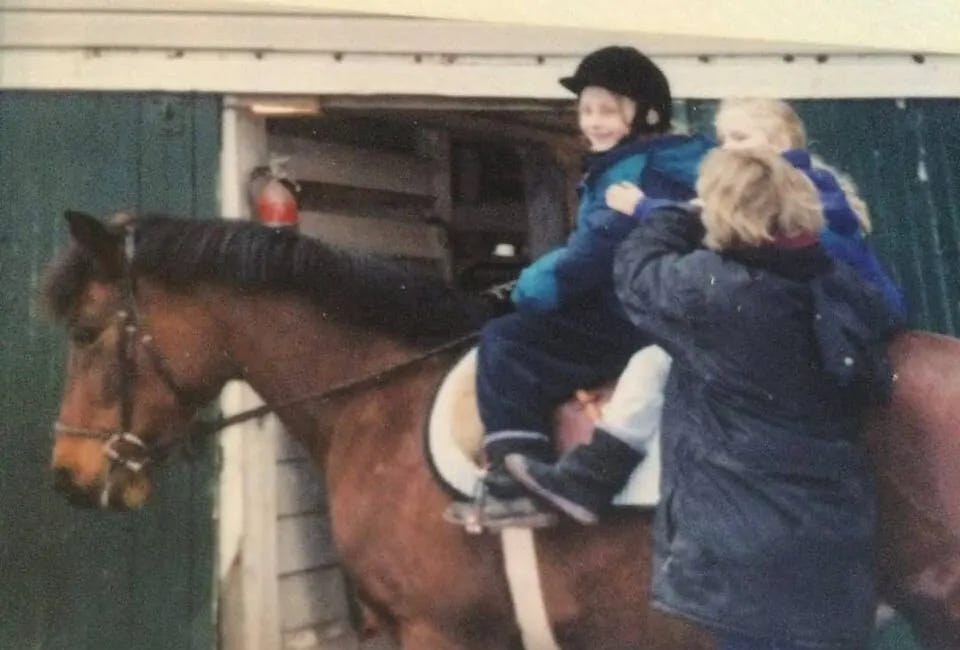 on horses and homesickness