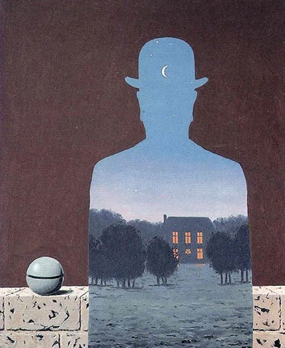 The Happy Donor by Rene Magritte