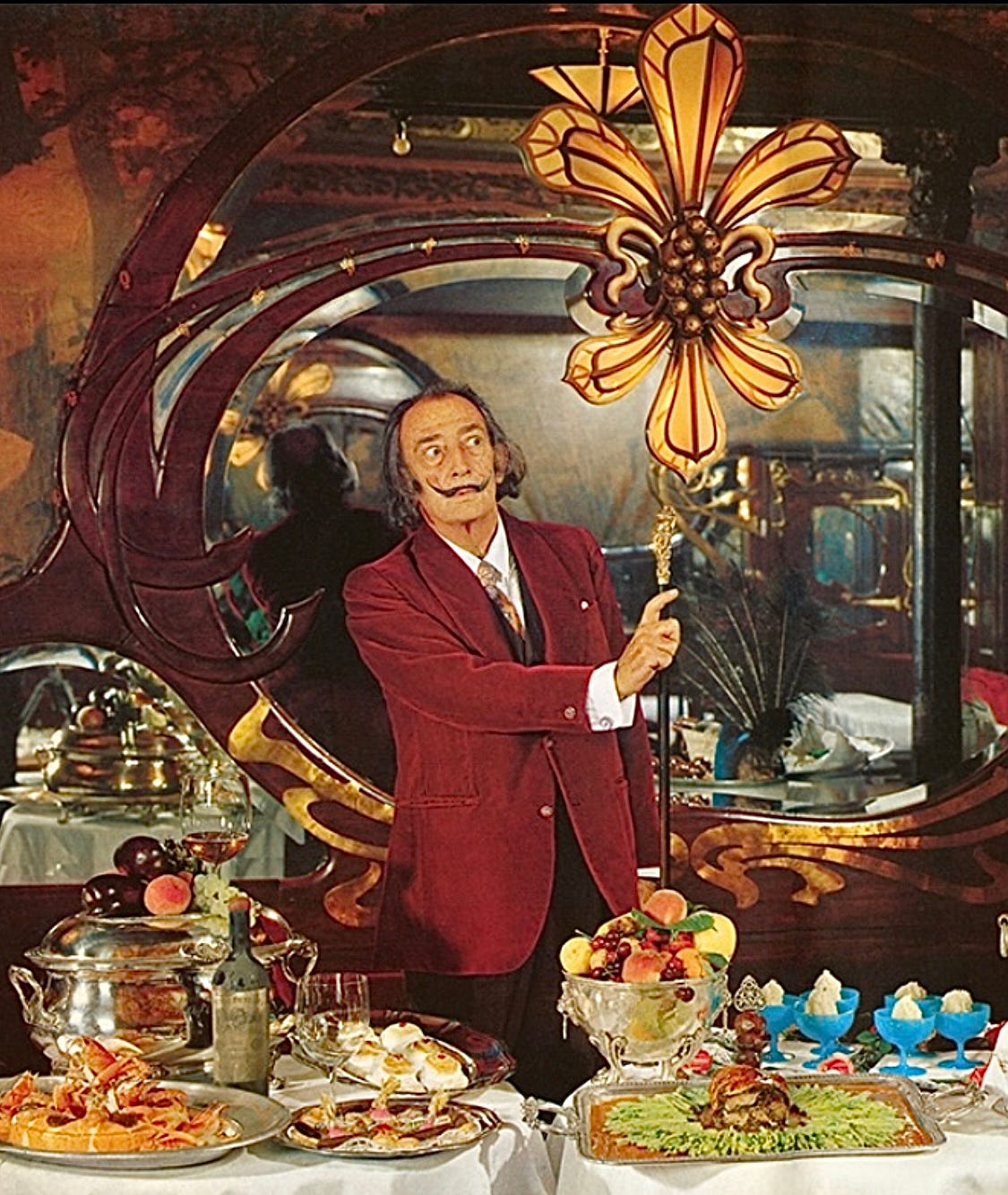 The 50th Anniversary of Salvador Dalí's Surrealist Cookbook, “Les