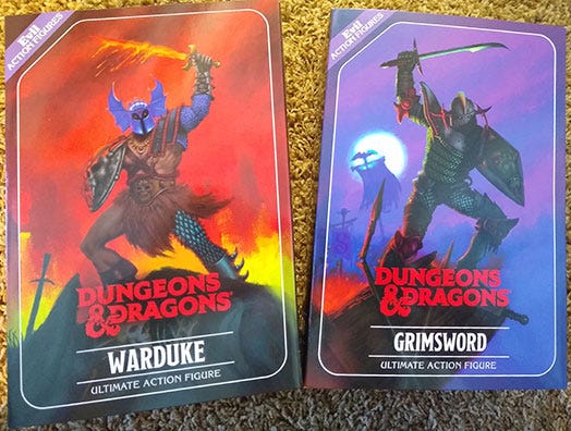 D&D Ultimate Action Figures, Warduke & Grimsword