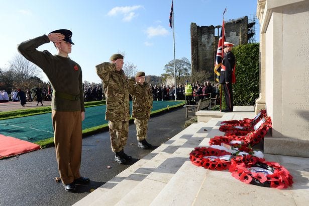 Surrey Remembrance Sunday services and parades for 2024 - Surrey Live