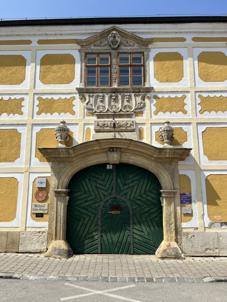 Hausfront in Rust Hausfront in Rust