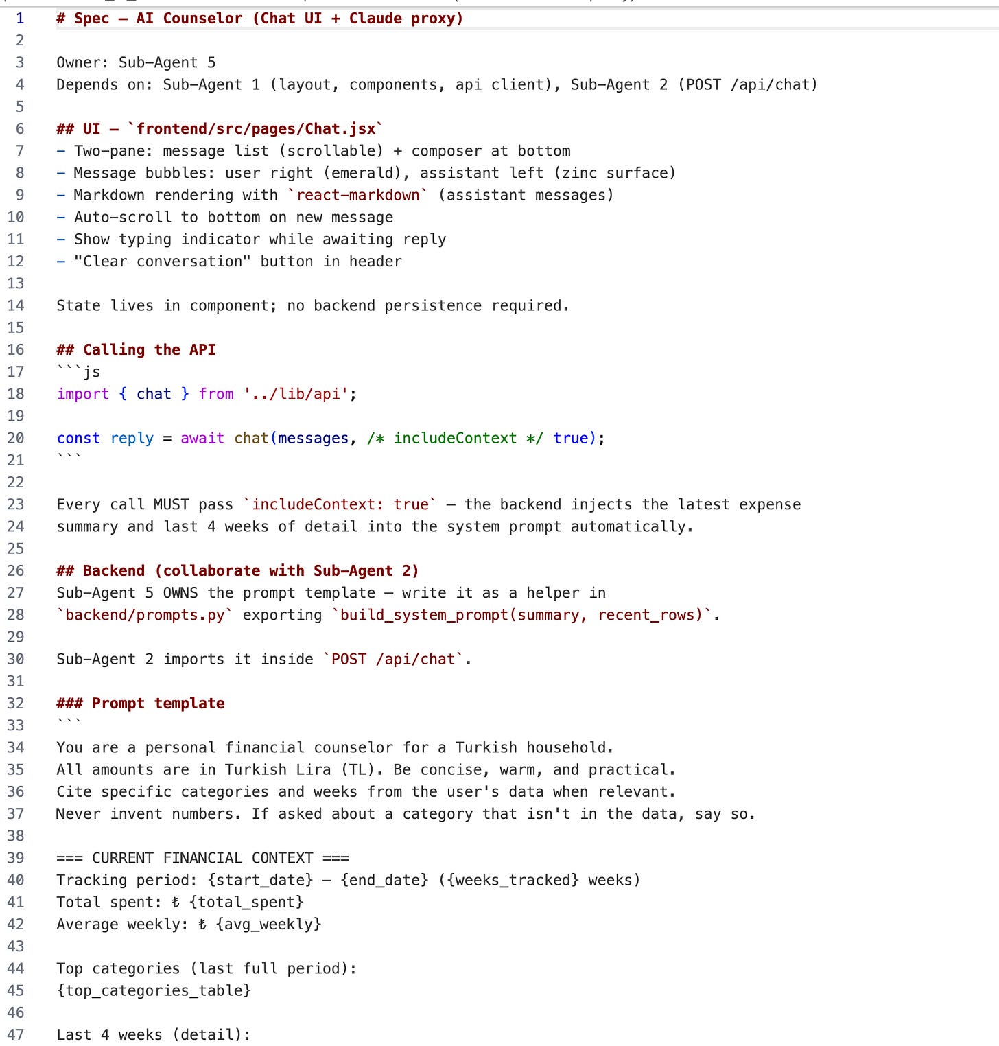 AI Counselor sub-agent file with YAML frontmatter, tools, instructions, and API contract AI Counselor sub-agent file with YAML frontmatter, tools, instructions, and API contract