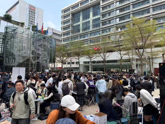 The scale of tech adoption in China is wild. Massive turnout for a public " OpenClaw" installation event in Shenzhen today : r/singularity