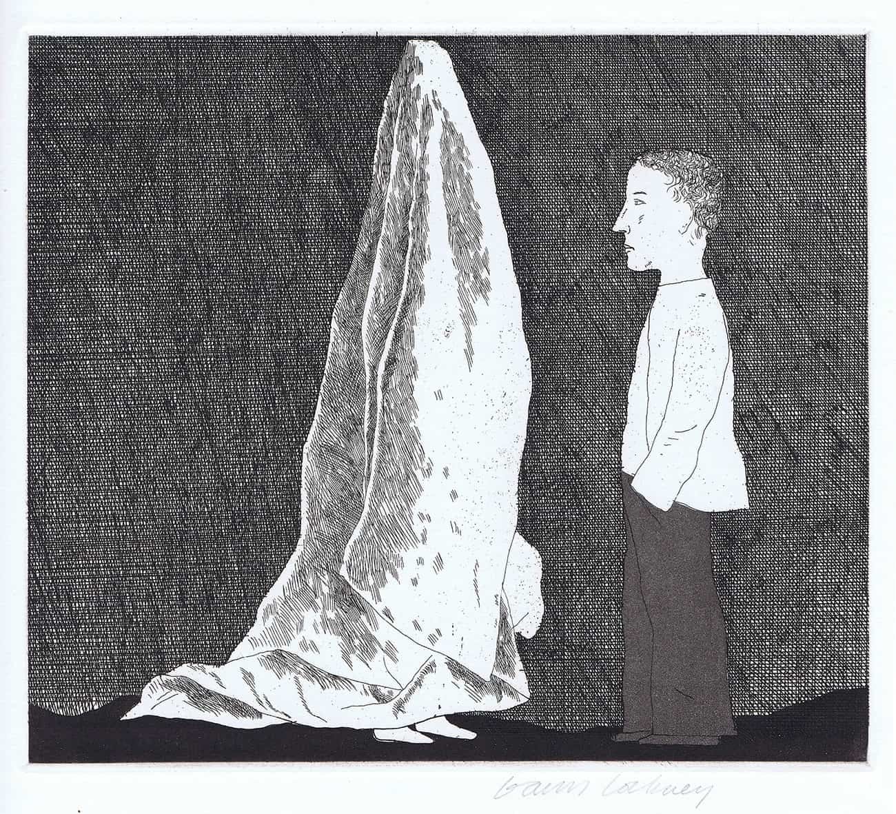 The Sexton Disguised as a Ghost - Gerrish Fine Art