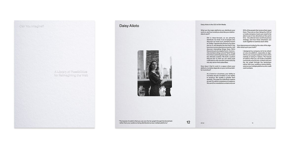 We made a print publication!