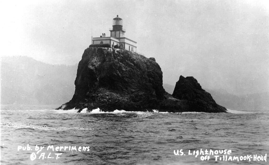 Tillamook Lighthouse off Tillamook Head, OR