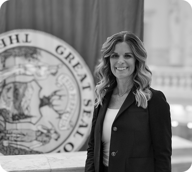 Lori Wolff, administrator of the Division of Financial Management