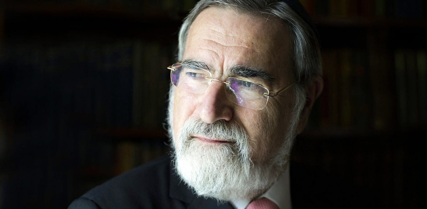 Rabbi Sacks: A Teacher, a Leader, and a Moral Voice Rabbi Sacks: A Teacher, a Leader, and a Moral Voice