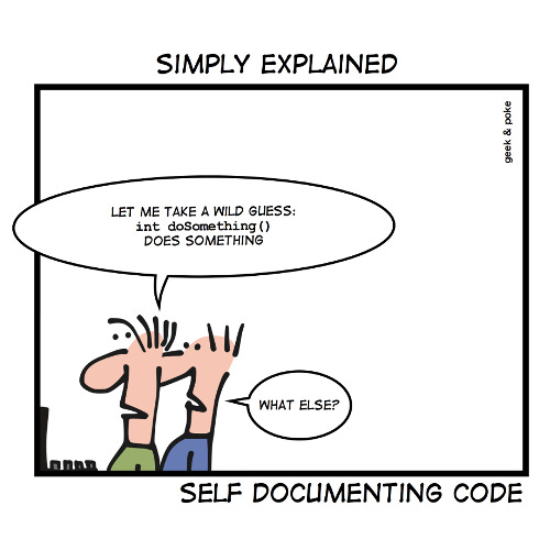 Self-documenting code