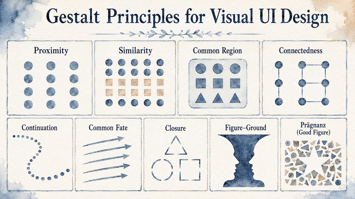 Gestalt at the System Level: The Nine Visual Laws Every Design Systems Practitioner Should Remaster