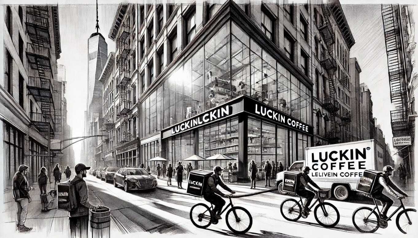 Luckin Coffee llega a Nueva York Luckin Coffee llega a Nueva York