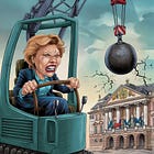 De Euro op instorten