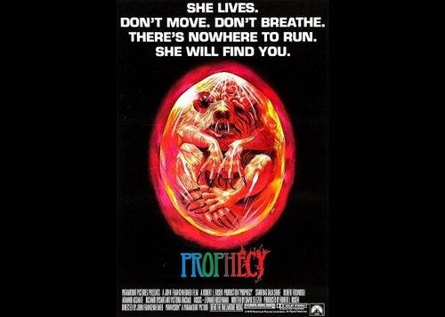 Prophecy (1979) — Contains Moderate Peril